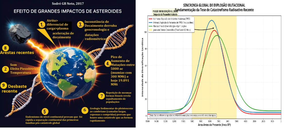 A Teoria da Degeneração Genética e o Pico Mutacional Holocênico: Evidências para uma Extinção Iminente